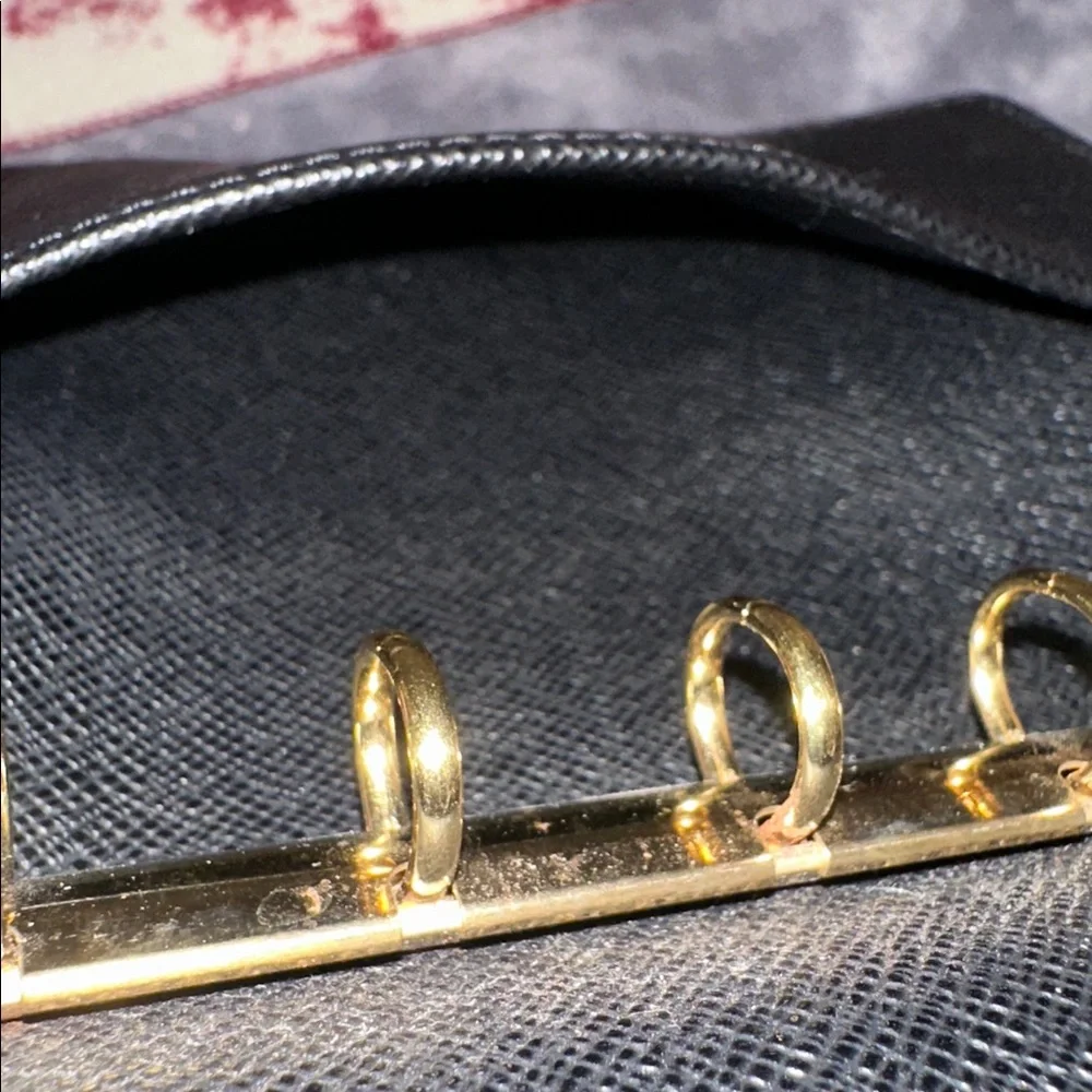 Louis Vuitton Black Leather Passport Cover/Agenda PM - Picture 14 of 15